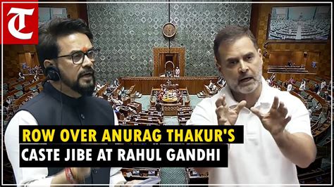 Congress To Move Privilege Motion Against Pm Modi For Sharing Anurag Thakurs Caste Remark At