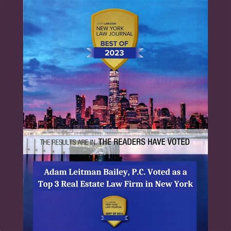 New York Law Journal Best of 2023 – Adam Leitman Bailey