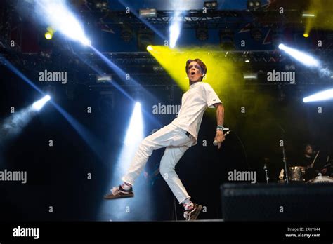 Oslo, Norway. 22nd June, 2023. The Norwegian metal act Storm performs a