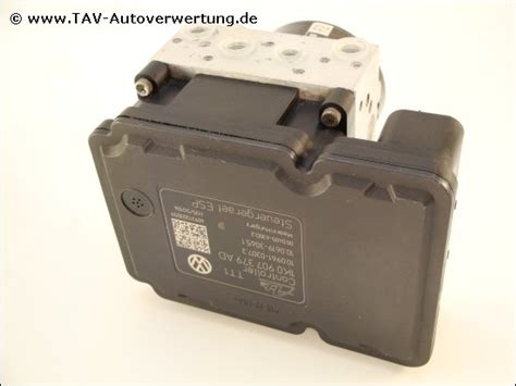 ABS ESP Hydraulic Unit VW 1K0 614 517 BD 1K0 907 379 AD Ate 10021202204