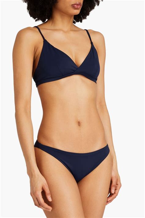 ONIA Splice Triangle Bikini Top THE OUTNET