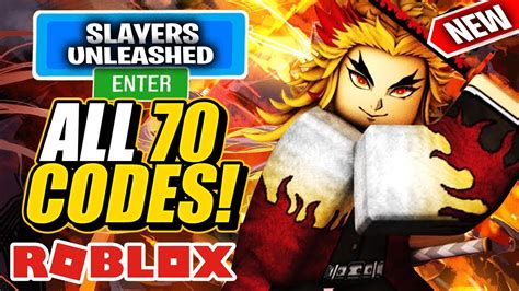 All Working Codes In Slayers Unleashed Roblox August In The