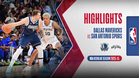 Dallas Mavericks - San Antonio Spurs Highlights | FPT Play