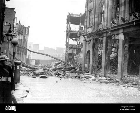 Smithford Street, Coventry, after the blitz. November 1940 Stock Photo - Alamy