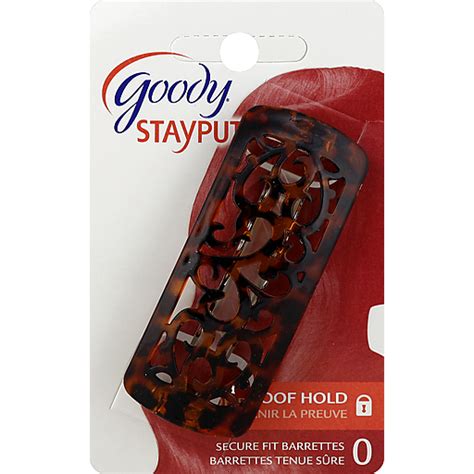 Goody Slideproof Barrette 1 Ea Stuffing Foodtown