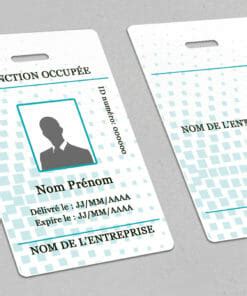 Badge Pvc Collection De Badge Professionnel Nominatif D S L Unit