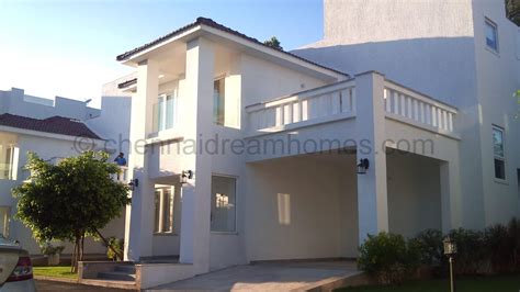 Gated Community Villas in Chennai | 3,4 Bedroom Villa in ECR for sale