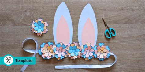 Easter Bunny Headband Bunny Ear Craft Teacher Made