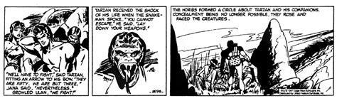 Erbzine Dan Barry Tarzan Daily Strips