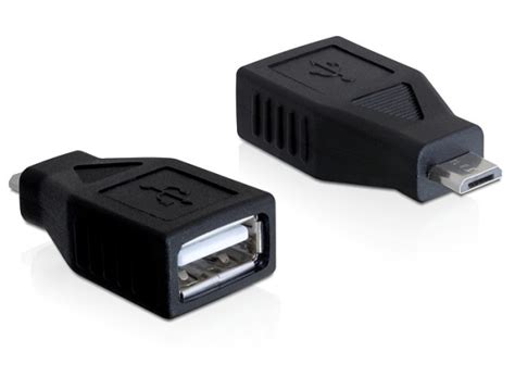 Adaptor Micro Usb B 20 La Usb A T M Delock 65296