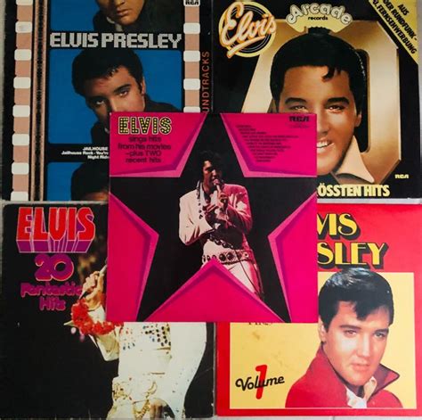 Elvis Presley 7 Lpselvis Sings Hits From His Catawiki