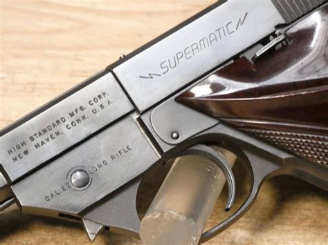 High Standard Supermatic First Model 2 Barrels 22 Lr D4 Guns