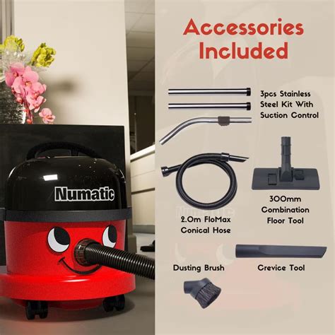 Numatic Henry Nrv C Commercial Vacuum Cleaner Red For Sale Online