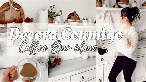 Decora Conmigo EstaciÓn De CafÉ☕️ Ideas Para Decorar Tu Hogar Coffee