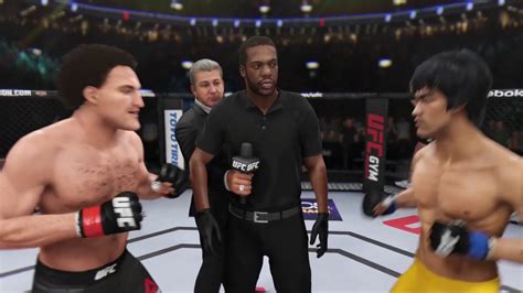 Ben Askren Vs Bruce Lee EA Sports UFC 3 CPU Vs CPU Crazy UFC