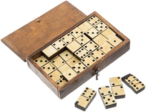 Домино в родной коробке "Weekend - Domino", дерево, кость ...