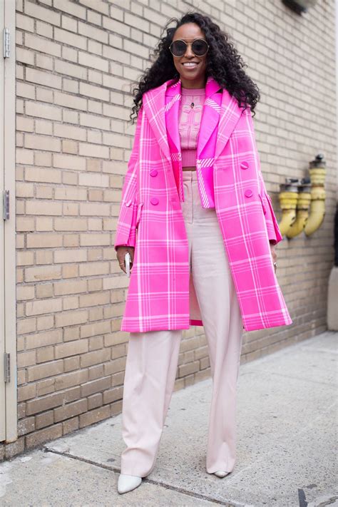 New York Fashion Week Aw18 Street Style Glamour Uk