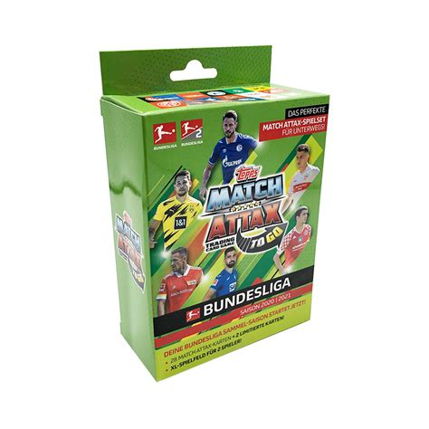 Topps Bundesliga Match Attax To Go Starter Set Play Collect