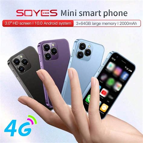 Soyes Nuevo Tel Fono Inteligente Mini Soyes Xs De Con Android