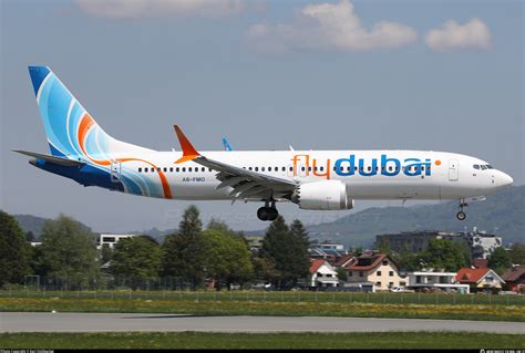 A Fmo Flydubai Boeing Max Photo By Karl Dittlbacher Id