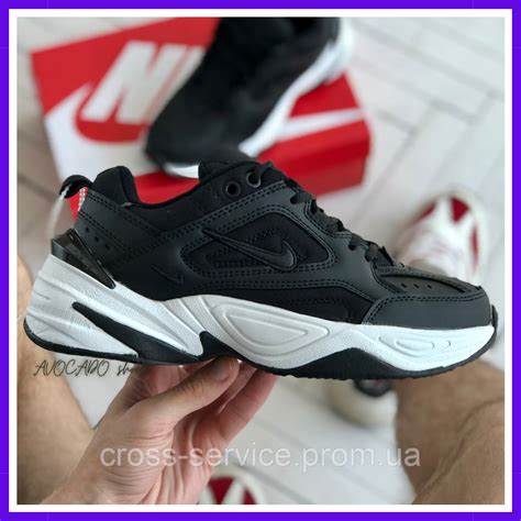 Купить Кроссовки женские Nike M2K Tekno black white / Найк м2к Текно ...
