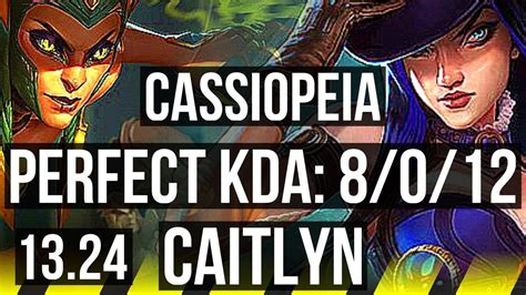 Cassiopeia Pyke Vs Caitlyn Lux Adc Games