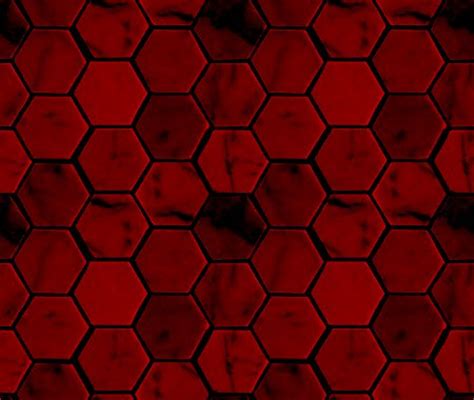 Deep Red Hexagon Tile Background Seamless Background Or Wallpaper Image | Free Backgrounds for ...