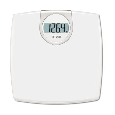 Taylor Precision Products Digital Lcd Bathroom Scale White And Reviews