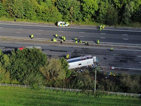 M53 Bus Crash School Coach Driver Stephen Shrimpton Suffered An ‘event