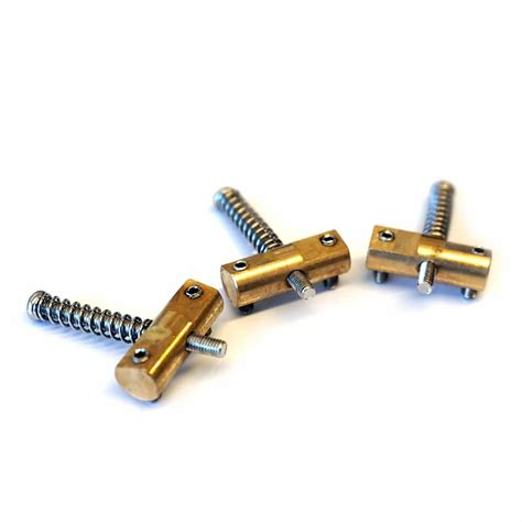 Brass Compensated Telecaster Saddles For Tele Guitar Bridge Reverb