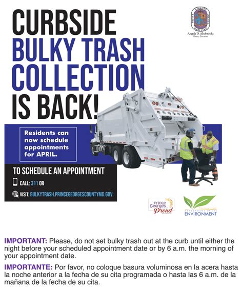 Trash Collection | Prince George's County Legislative Branch, MD
