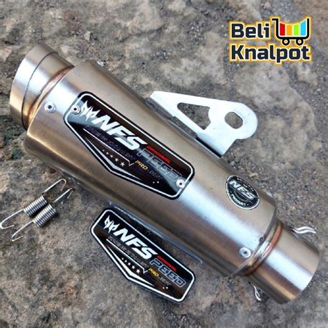 Jual Selincer Knalpot V2 NFSPEED ORIGINAL Tipe PROLINE Sarfull Inlet 50