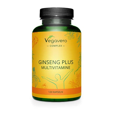 Ginseng Plus E Multivitaminico Integratore Vegavero