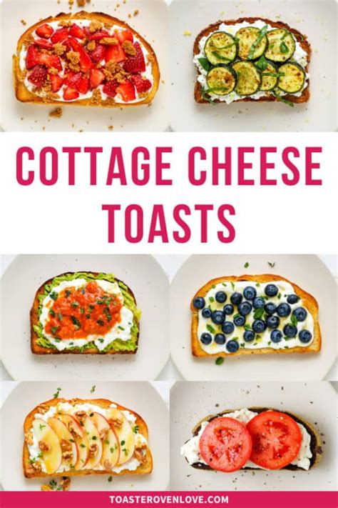 Cottage Cheese Toast With 15 Topping Ideas