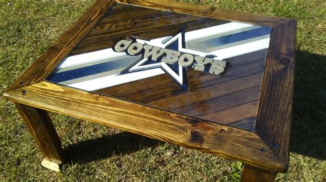 Dallas Cowboys Custom Coffee table | Custom coffee table, Dallas ...