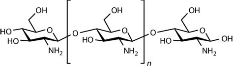 4 Chemical Structure Of Chitosan Biopolymer Download Scientific Diagram