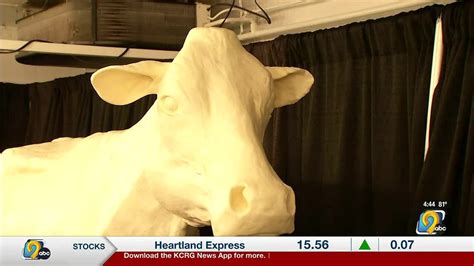 Caitlin Clark Kurt Warner Jack Trice To Be Butter Cow Sculpture Companions At Iowa State Fair