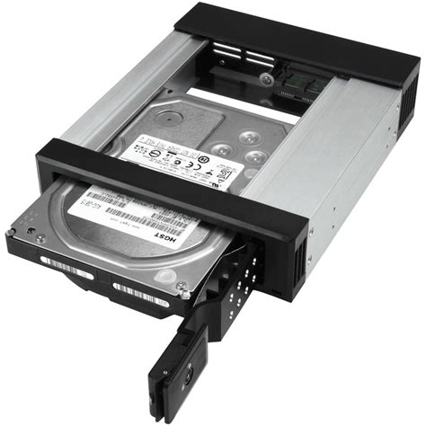 StarTech 5 25 To 3 5 Hard Drive Hot Swap Bay Trayless Aluminum