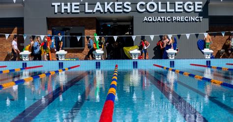 Official Opening The Lakes College Aquatic Precinct