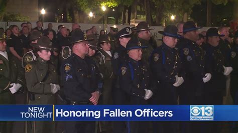 Peace Officers From Across State Gather At California Capitol To Honor