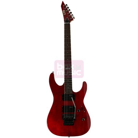 Esp Ltd M 100fm Stbc Elektrische Gitaar See Thru Black Cherry