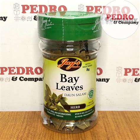 Jual Jays Kitchen Bay Leaves Daun Salam Kering 8 Gr Shopee