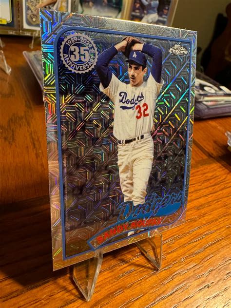 2024 Topps Series 2 Sandy Koufax 1989 Silver Pack Mojo 2T89C 89 LA