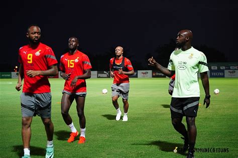 Afcon Ghanas Black Stars Hold First Training Session In Ivory