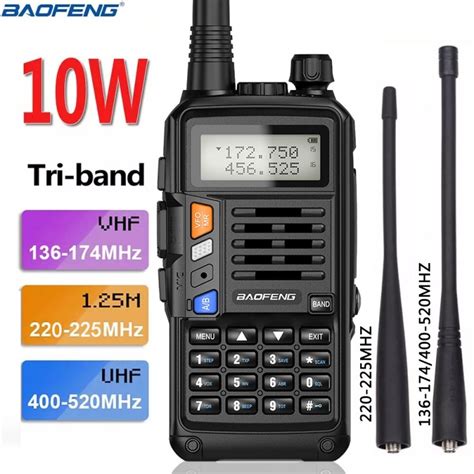 Baofeng UV S9 Plus Tri Band Krachtige Handheld Radio