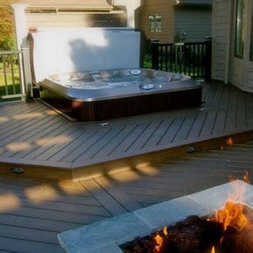 In Ground Hot Tub Photos Ideas Houzz