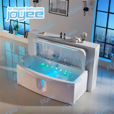 Joyee Factory Price Luxury Waterfall Massage Bathtub Freestanding SPA