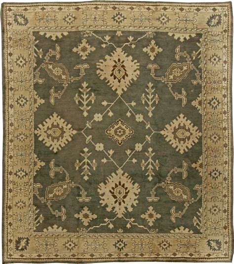 Antique Turkish Oushak Rug Index Bb