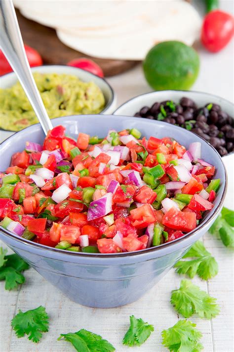 Pico De Gallo Recipe History Traditional Mexican Salsa