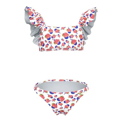 Arena Vintage Ruffle Bralette Bikini Swimsuit